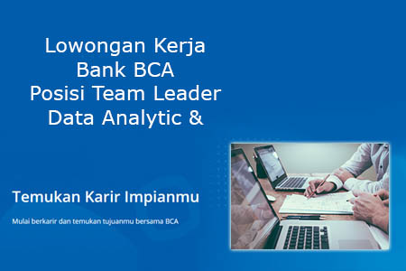 Posisi Team Leader Data Analytic & Business Review