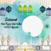 Bingkai Twibbon Ucapan Hari Raya Idul Adha Tahun 2021 Gratis - KILAAJA