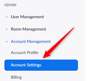 Account Settings