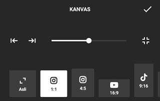 atur kanvas video atur kanvas video