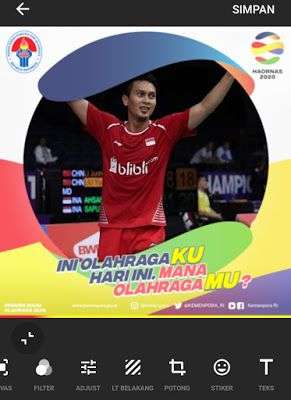 cara edit twibbon foto di inshot selesai cara edit twibbon foto di inshot selesai