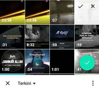 masukkan video masukkan video